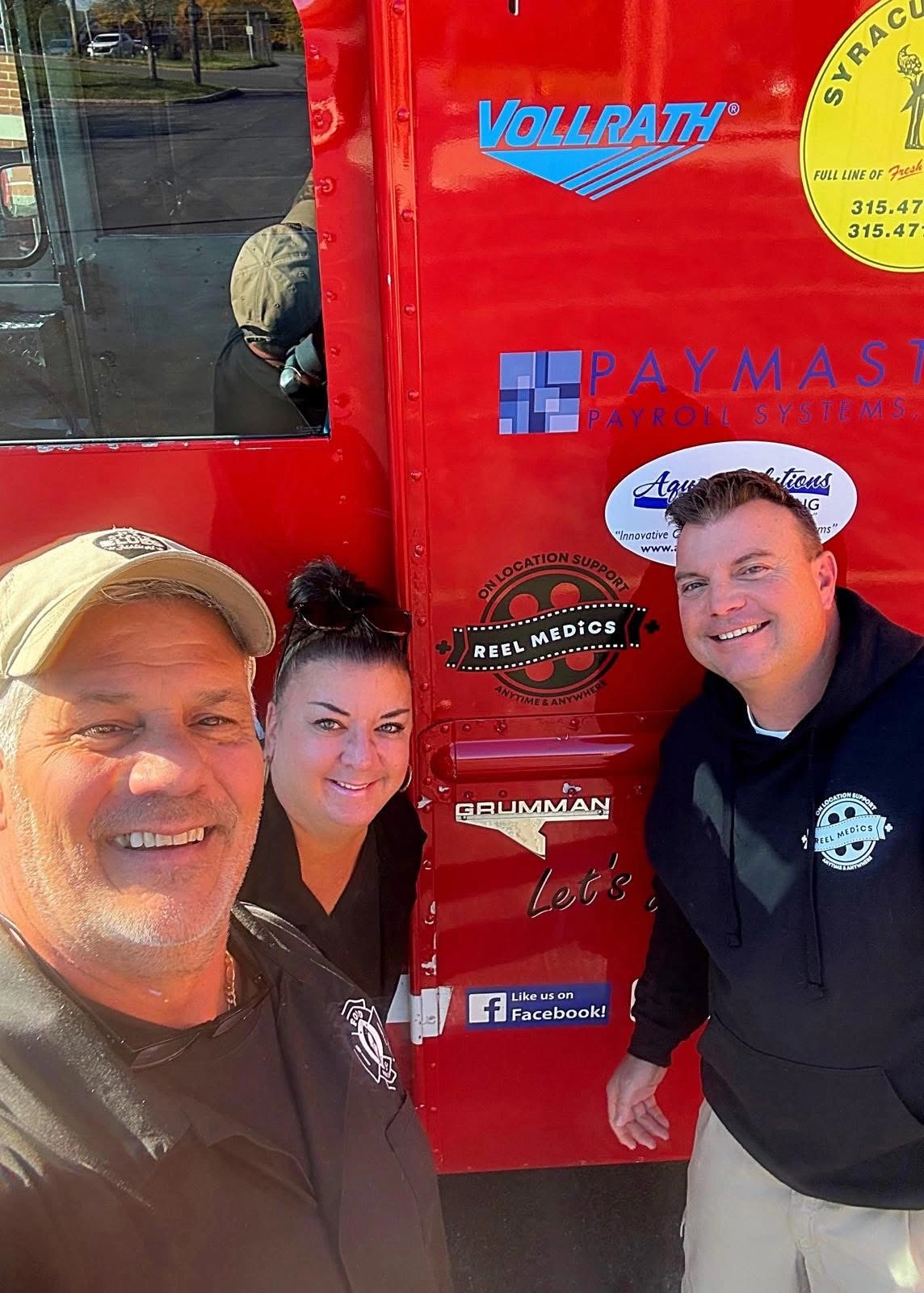 Reel Medics team at work